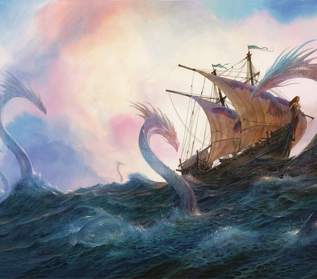 Les Aventuriers de la Mer, Robin Hobb, John Howe cover