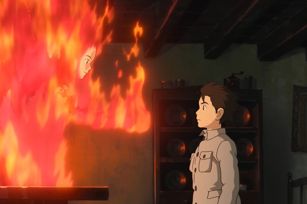 Le garçon et le héron