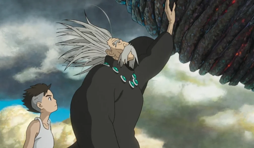 Le garçon et le héron