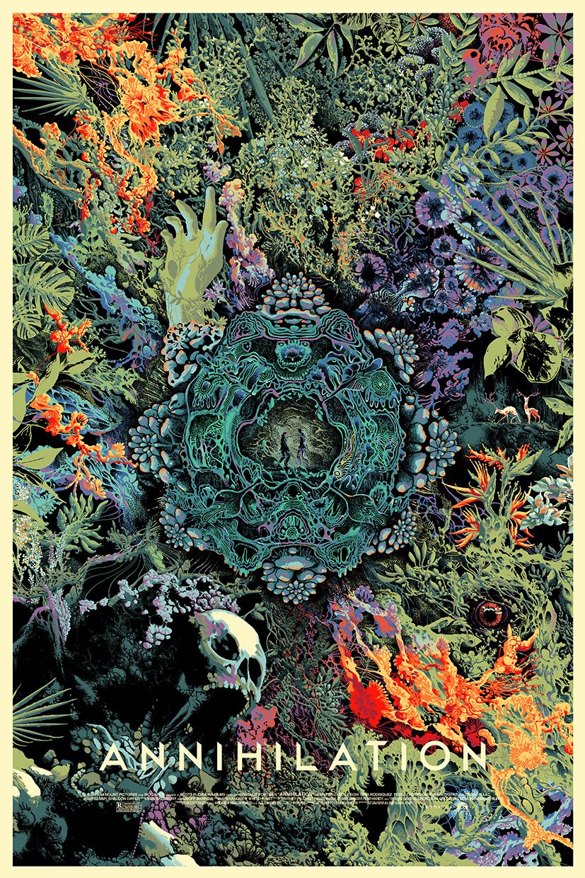 Annihilation, affiche de l'artiste Kilian Eng